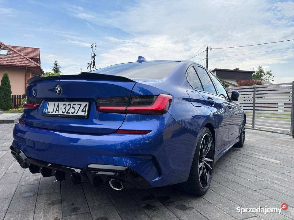 BMW 320D 20BiTurbo 190 MSport BiXenony Kamera niebieski lubelskie Modliborzyce