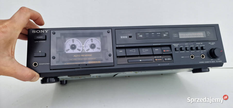 magnetofon SONY TC R 303 TCR303 Cassette Deck wielkopolskie Międzychód
