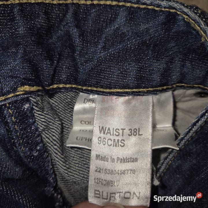 Spodnie jeansowe męskie W38 96 Rozmiar XL Brzesko