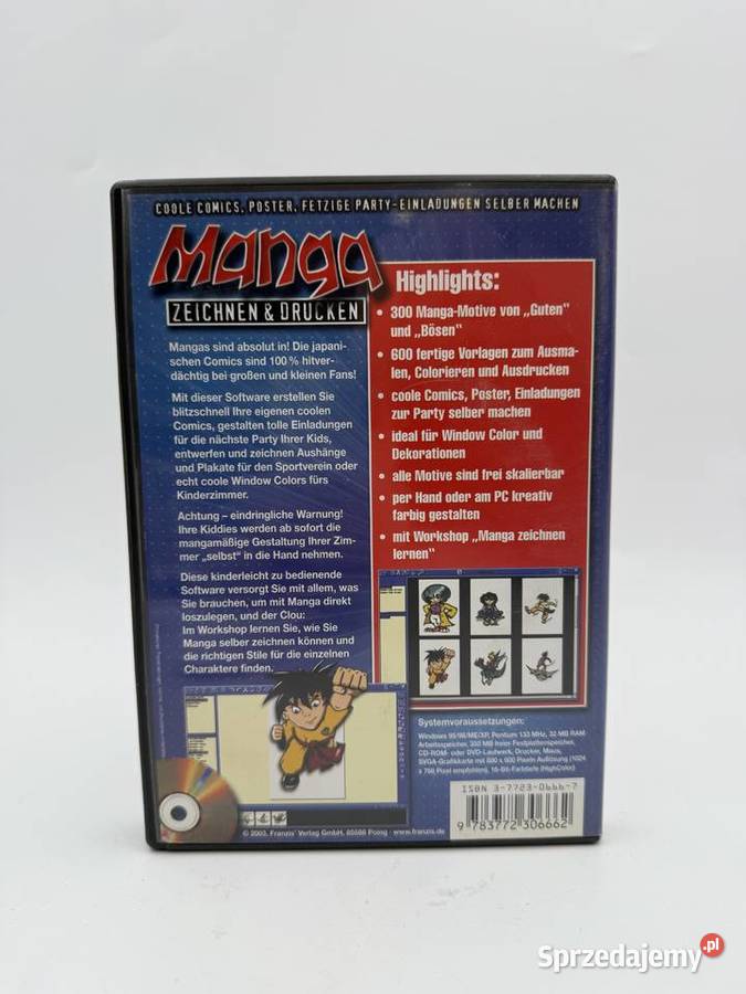Manga Zeichnen Drucken CD Wrocław