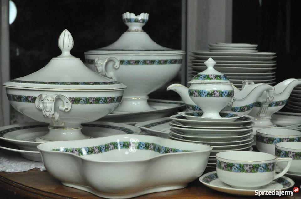 Duży piękny serwis Rosenthal Bartoszówka