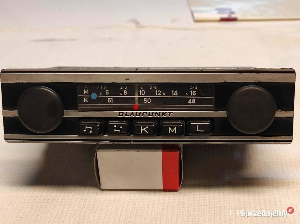 Radio samochodowe Blaupunkt oldtimer Podkowa Leśna