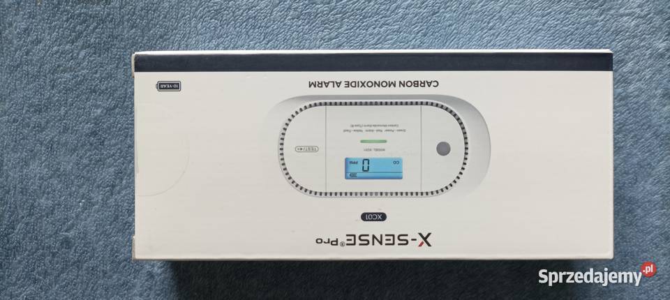 Czujnik Tlenku Węgla Czadu XSENSE XC01R ALARM Bytom