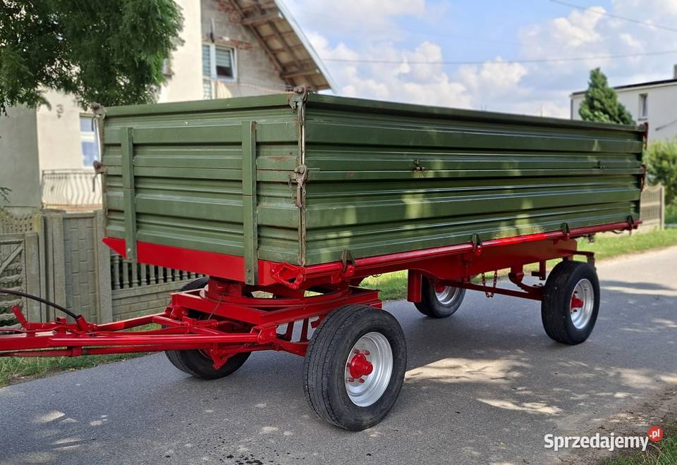 Przyczepa wywrotka 3 stronna Fristein 8 ton Sieradz