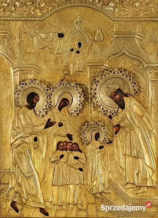 Ikona Wprowadzenie Marii do Świątyni 038 Warszawa