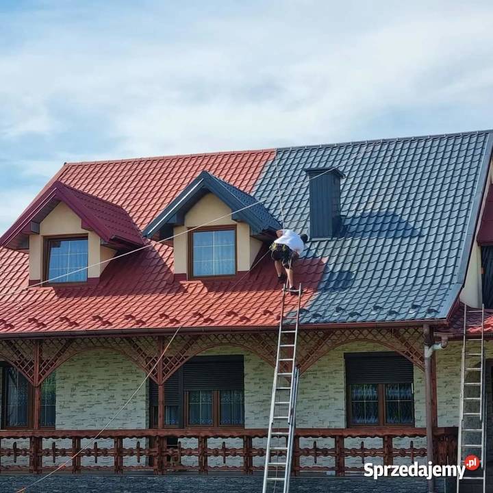 Malowanie dachów Rzeszów Sandomierz