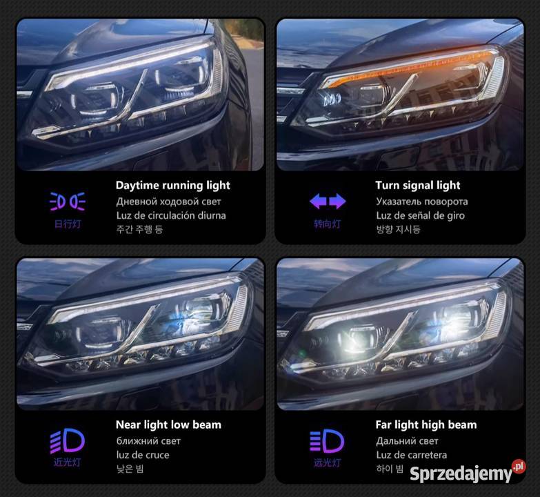 NOWE lampy przednie lampa przód Volkswagen VW Bełchatów
