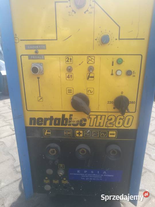 Spawarka TIG SAF Nertabloc TH 260 Jaromierz