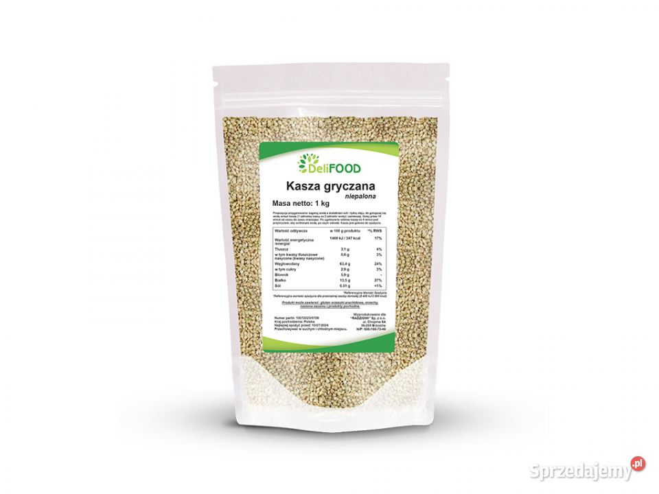Kasza gryczana niepalona 1 Brzozów