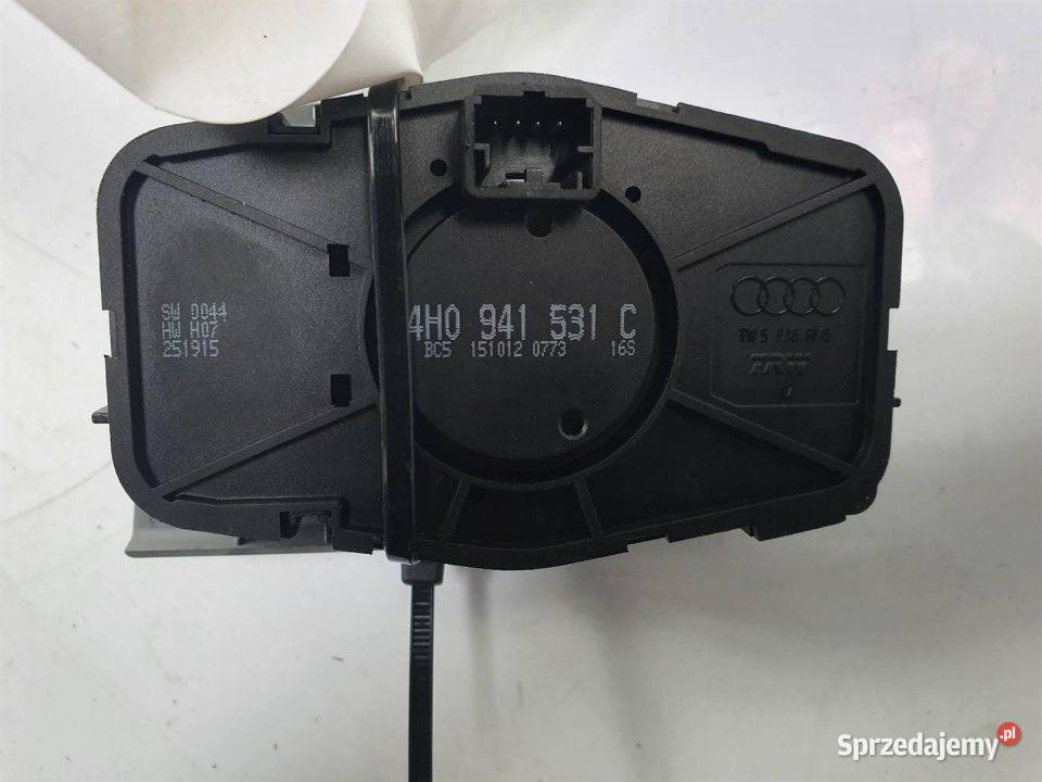 WŁĄCZNIK ŚWIATEŁ AUDI A8 D4 4H0941531C Lipno
