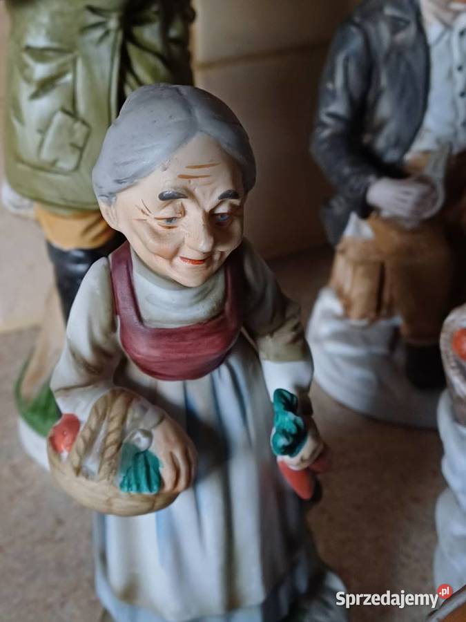 vintage figurki Old People Nowy Targ