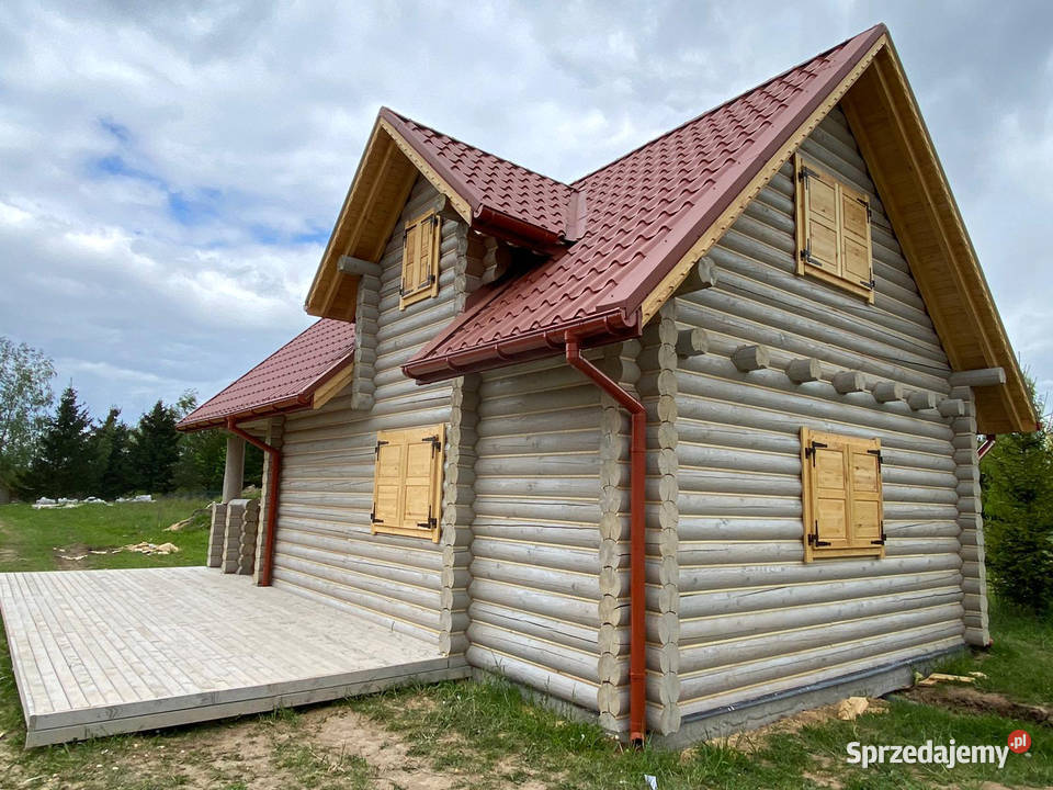 DOM Z BALI OKRĄGŁYCH 70 m2 DWA TARASY Rzeszów