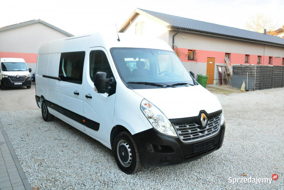 Renault Master 7 osobowy brygadówka doka pełna ABS Warszawa