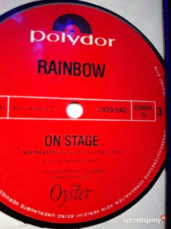 Archiwum hrad rocka RABINÓW One Stage Live 2 LP Rzeszów