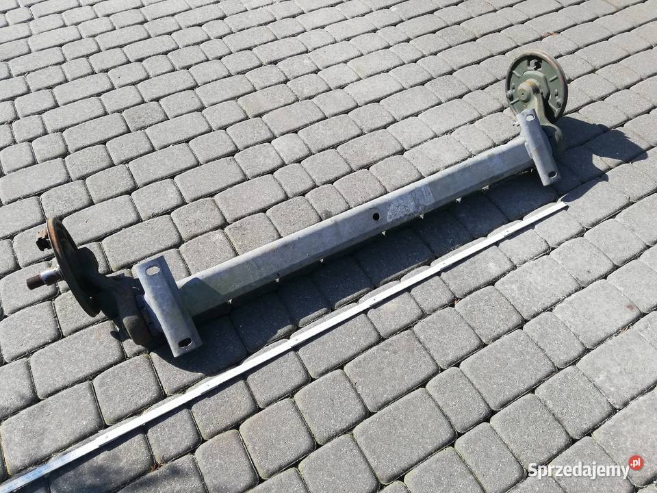 Oś skrętna Alko Knott przyczepa 1500 v 130 Sieciechów