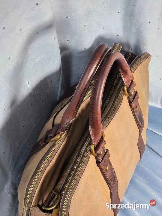 Torba Aktówka FOSSIL Vintage Skóra Naturalna i
