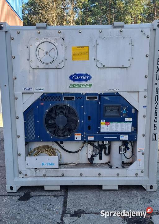 Kontener chłodniczy używany 20 RF magazyn Olsztyn