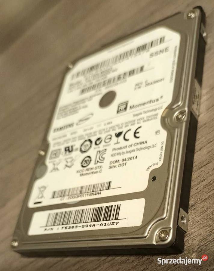 Dysk Samsung 750 GB 25 SATA HDD Opole