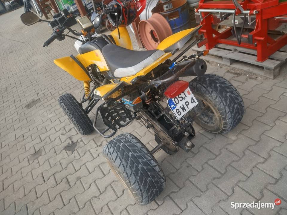 Quad 250 bashan zarejestrowany śląskie Radonia