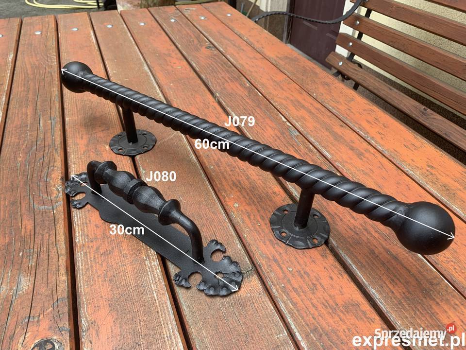 Zawias kątowy 800mm czarny 6 z hakami zawiasy na małopolskie Kraków sprzedam