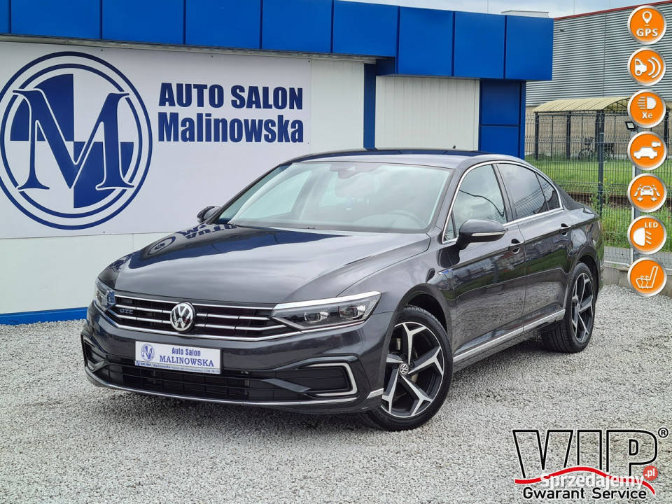Volkswagen Passat GTE Navi Kamera ParkAssist kurtyny powietrzne Wągrowiec