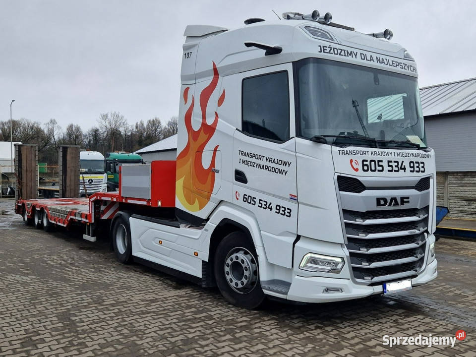 DAF XG 480 CIĄGNIK SIODŁOWY 4x2 ZESTAWA NACZEPA