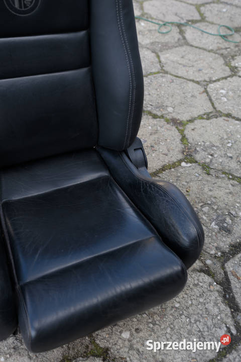 Fotel Alfa Romeo GTV 916 skórzany czarny Częstochowa