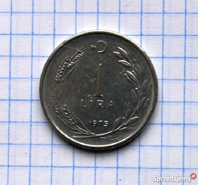 1 LIRA 1975 TURCJA Piszczac