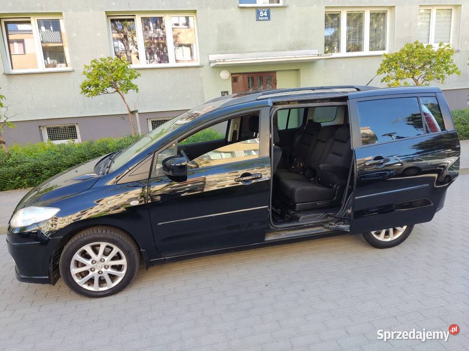 7 osobowa MAZDA5 2008 poj 20d skrz manual ESP Elbląg sprzedam