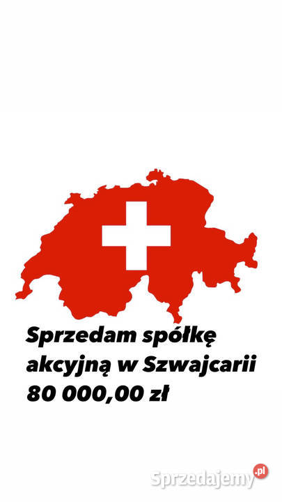 Sprzedam spółę Akcyjną w Szwajcarii