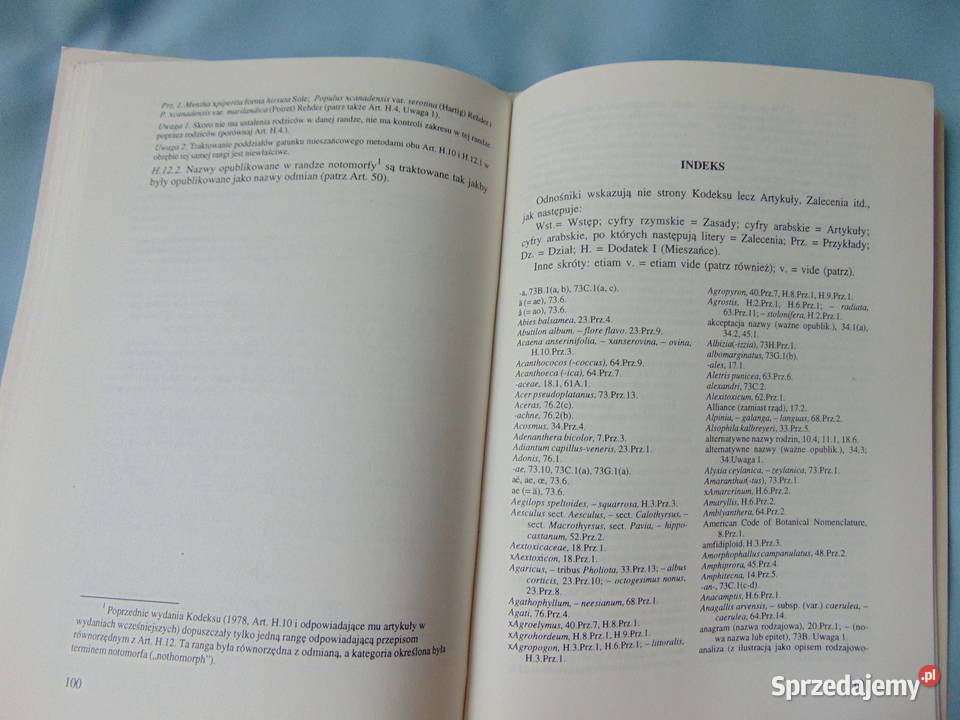 Międzynarodowy Kodeks Nomenklatury Botanicznej lubelskie Lublin