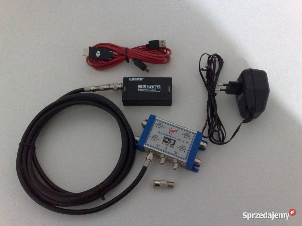 Spacetronic SNS2H-MINI, 3G SDI na HDMI, MHL, Switch DiSEqC