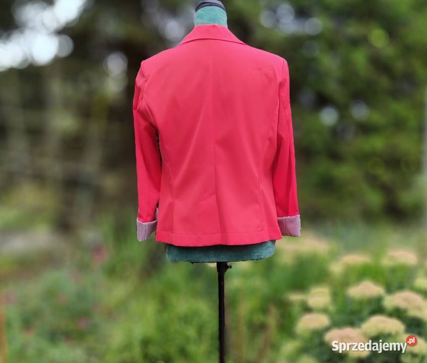 Czerwona marynarka 42 XL żakiet blazer kurtka Szczecin sprzedam