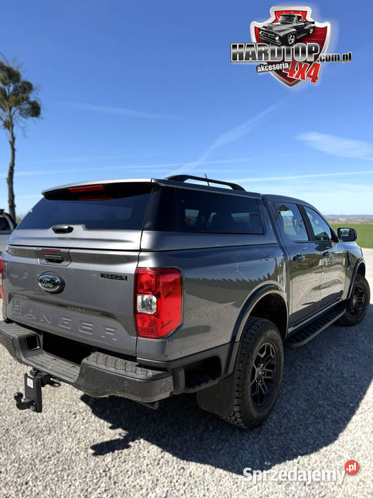 Zabudowa paki Hardtop Ford Ranger 2023 Szyby osobowe Pasłęk