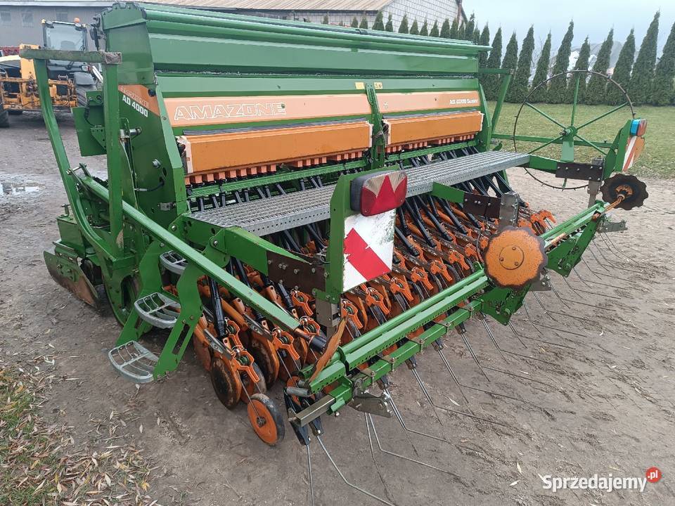 Agregat uprawowo siewny Amazone AD4000 super nieuszkodzony Suwałki