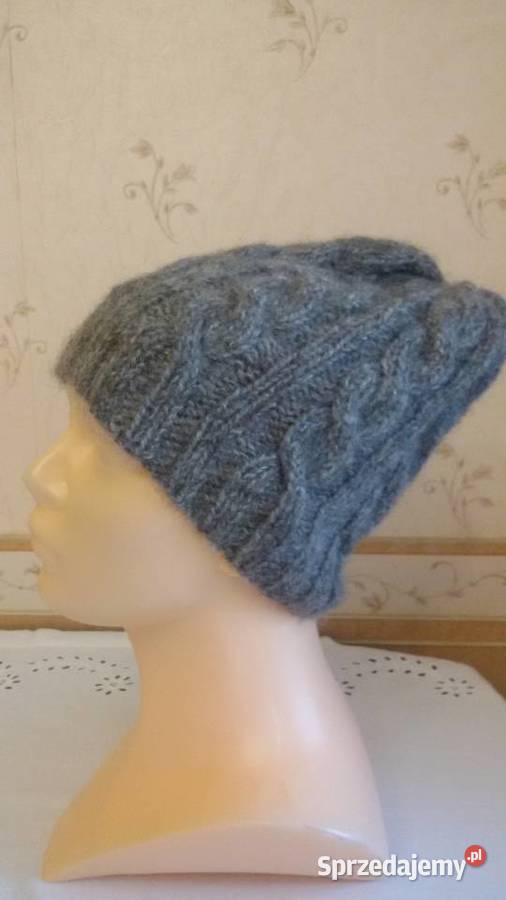 Czapka z Alpaki ręcznie robiona Warszawa