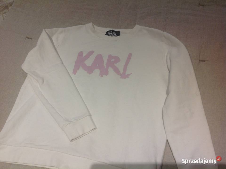 Bluza Biała Damska KARL LAGERFELD r L Nowa Sól