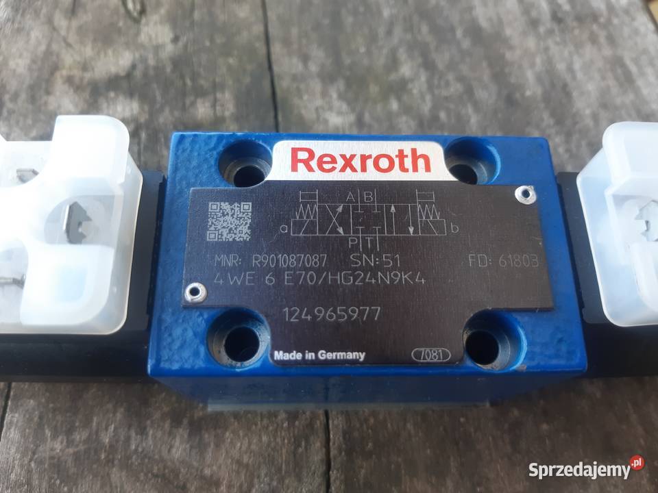 Zawór Rexroth 4 WE 6 E70HG24N9K4 R9010870087 Produkcja Perzów