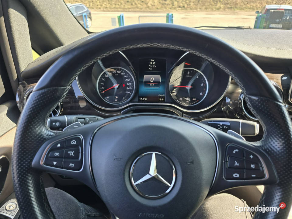 Mercedes V 250 Avantgarde 1 właściciel faktura kurtyny powietrzne śląskie Ustroń