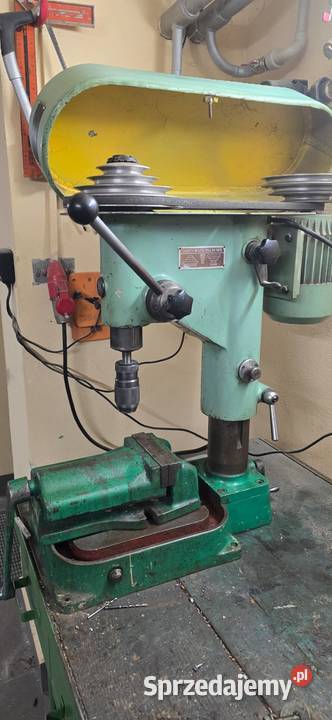 Wiertarka stołowa kolumnowa polska