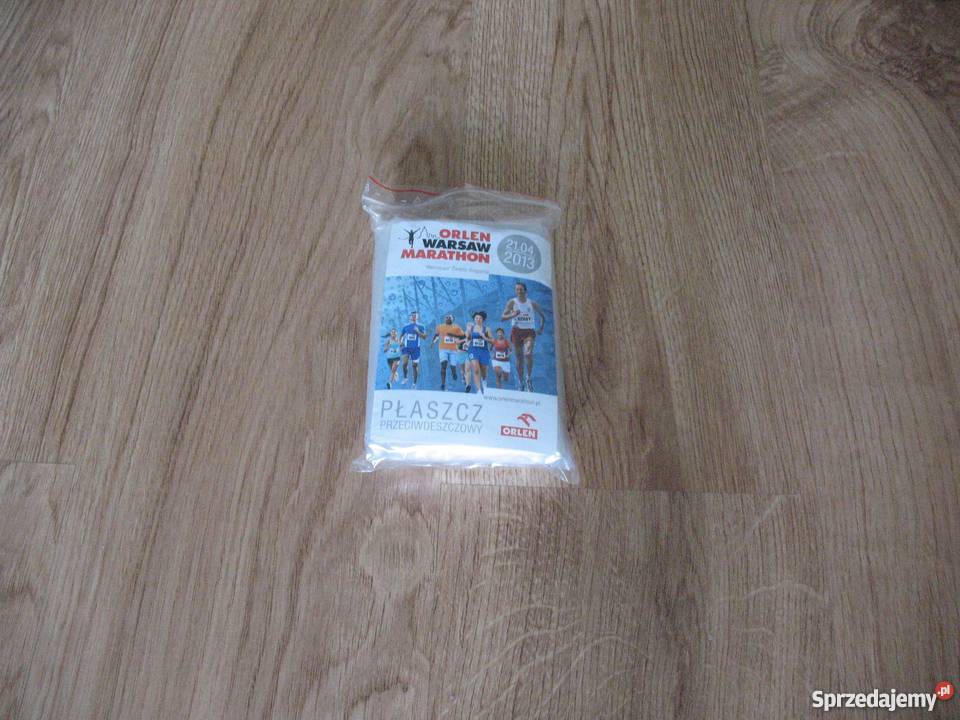 Płaszcz przeciwdeszczowy Orlen Warsaw Marathon Chorzów