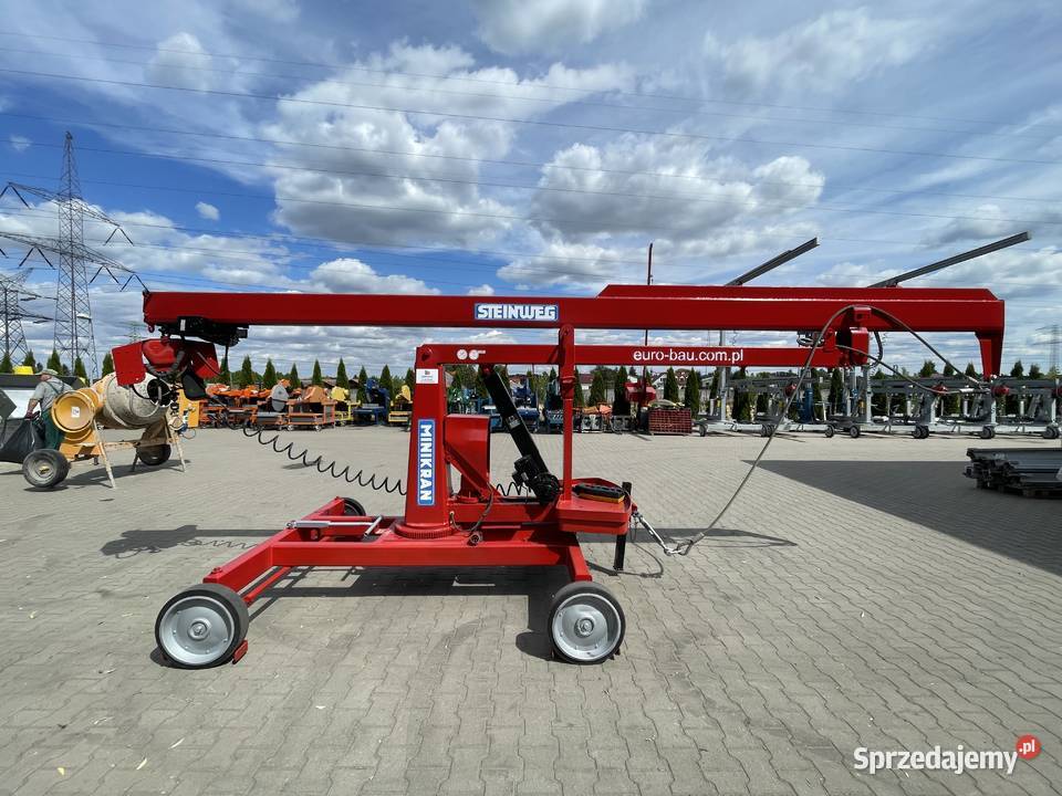 Dźwig Steinweg Bocker MK 400 5 minikran Pozostałe Ślesin