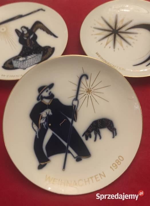 KPM Berlin talerz dekoracyjny Boże Narodzenie Pabianice