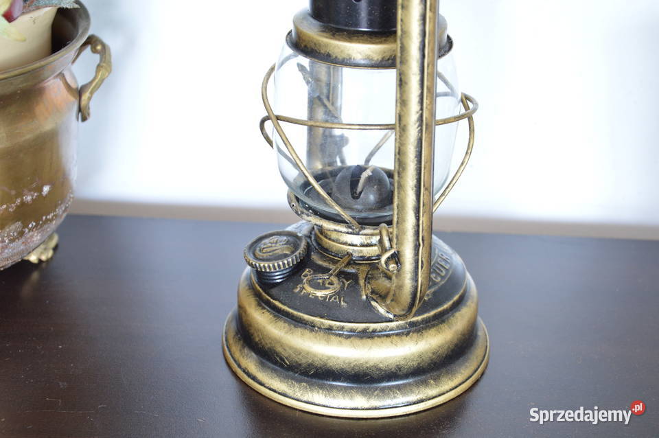 metalowa LAMPA NAFTOWA stara ogrodowa wisząca Antyki, Sztuka, Kolekcje Jastrzębie-Zdrój