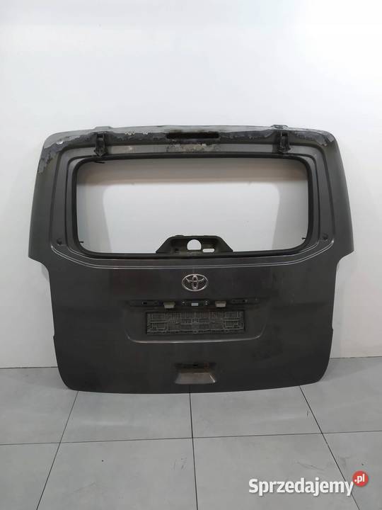 KLAPA TYŁ SZARA Toyota ProAce II 2016 Klapy bagażnika
