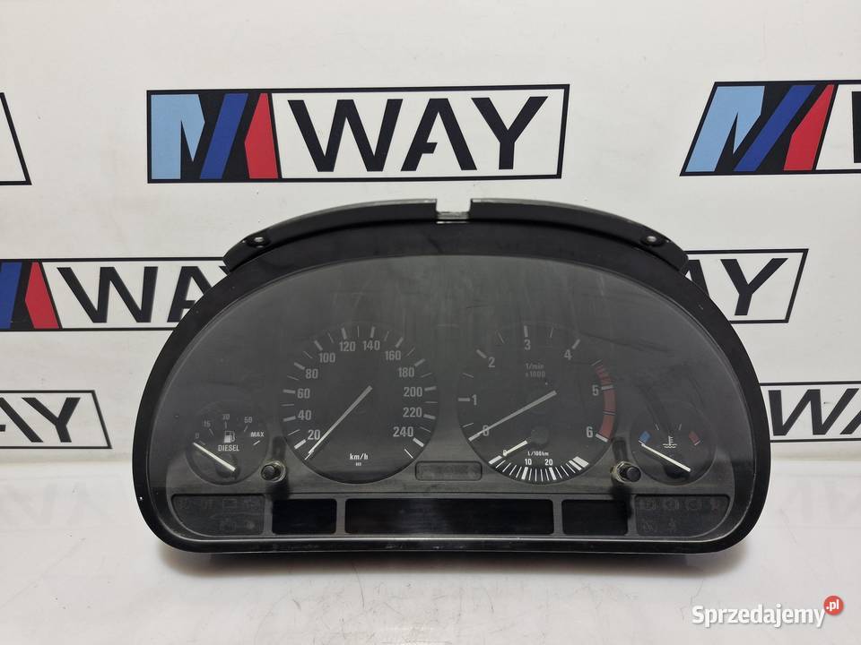 BMW E39 LICZNIK ZEGARY PRĘDKOŚCIOMIERZ ORYGINAŁ