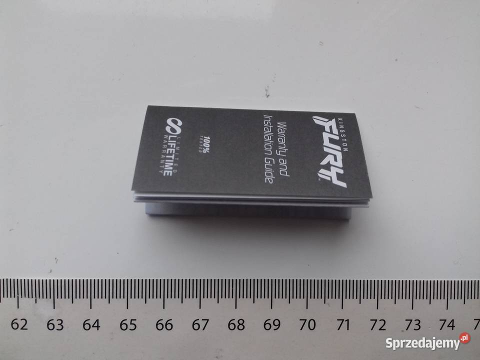 Pudełko Kingston Fury 64GB 2x32GB DDR5 5200MTs Bydgoszcz