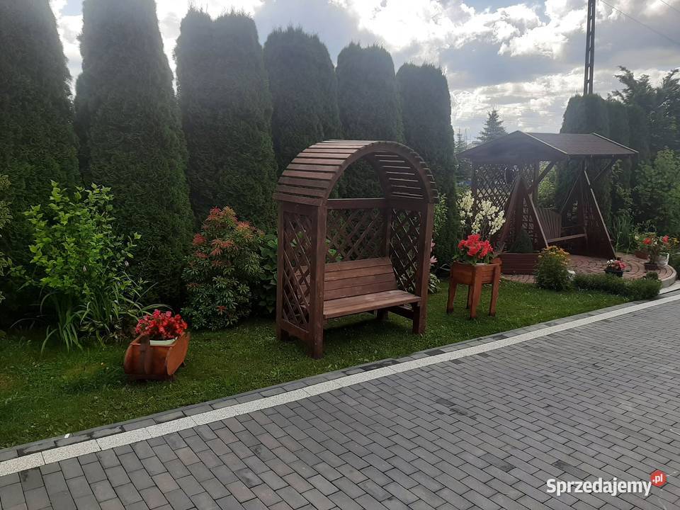 Pergola z ławką Jordanów