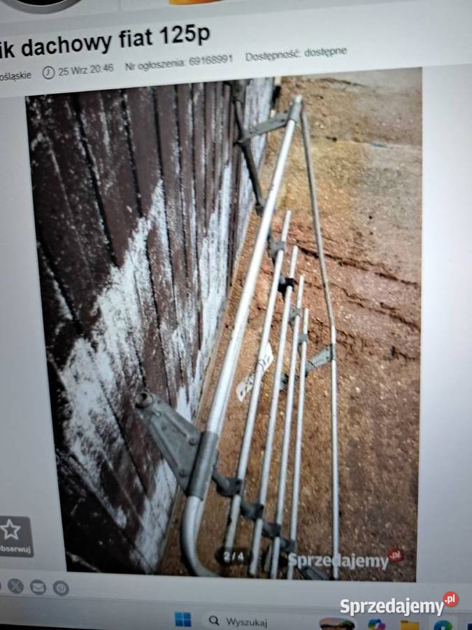 Bagażnik dachowy PRL uchwyty nowe Leszno sprzedam