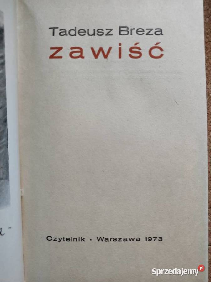 Zawiść Breza Tadeusz świętokrzyskie Kielce